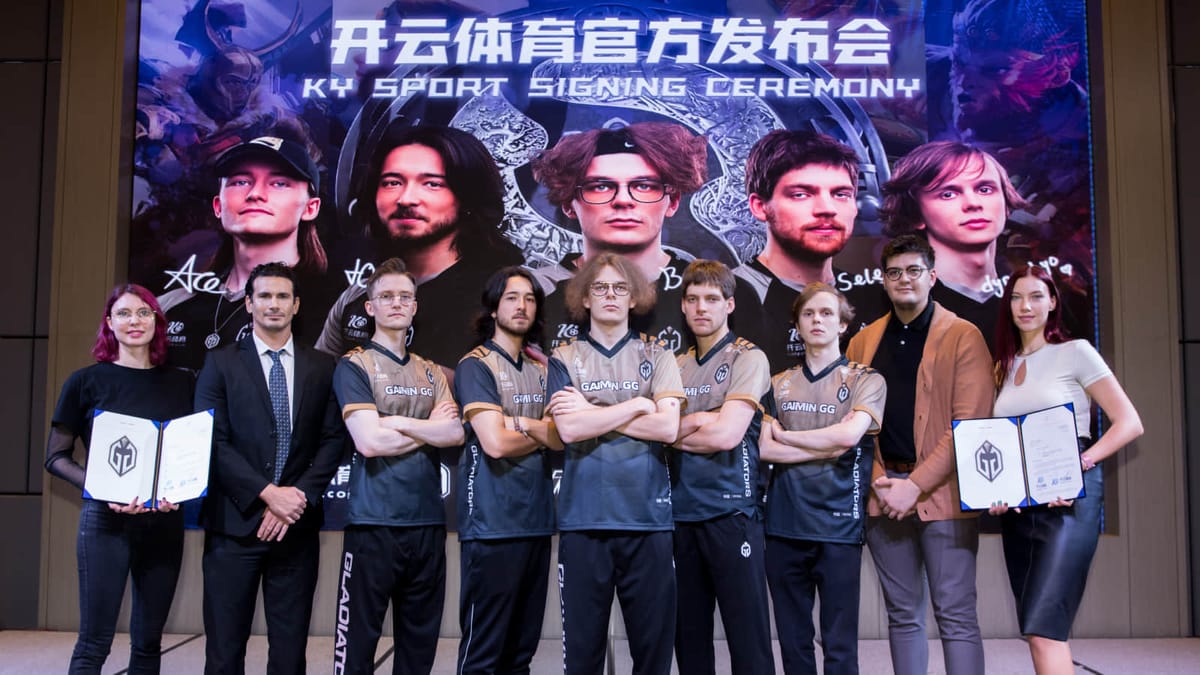 英亚体育成为GAIMIN GLADIATORS的官方博彩合作伙伴